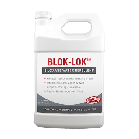 Rainguard Brands 1 Gal. Makes 10 Gal. Blok-Lok Vertical Surface Water Repellent CR-0601